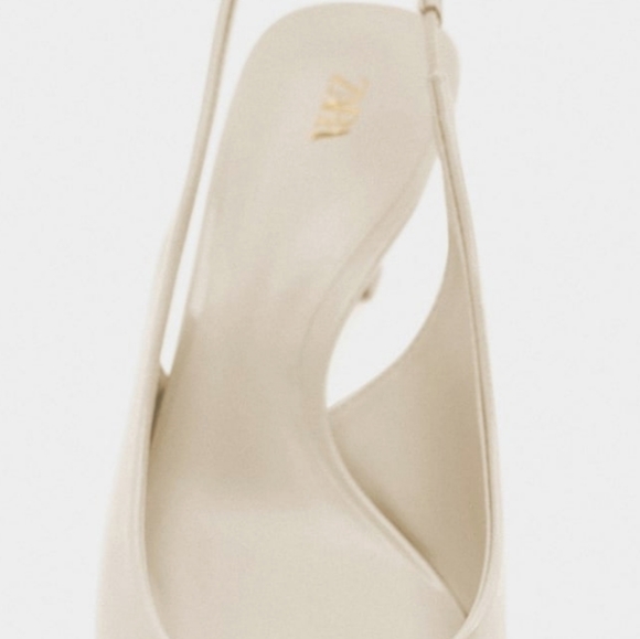 Zara PATENT EFFECT HEELED SHOES bloggers favorite - Picture 2 of 6